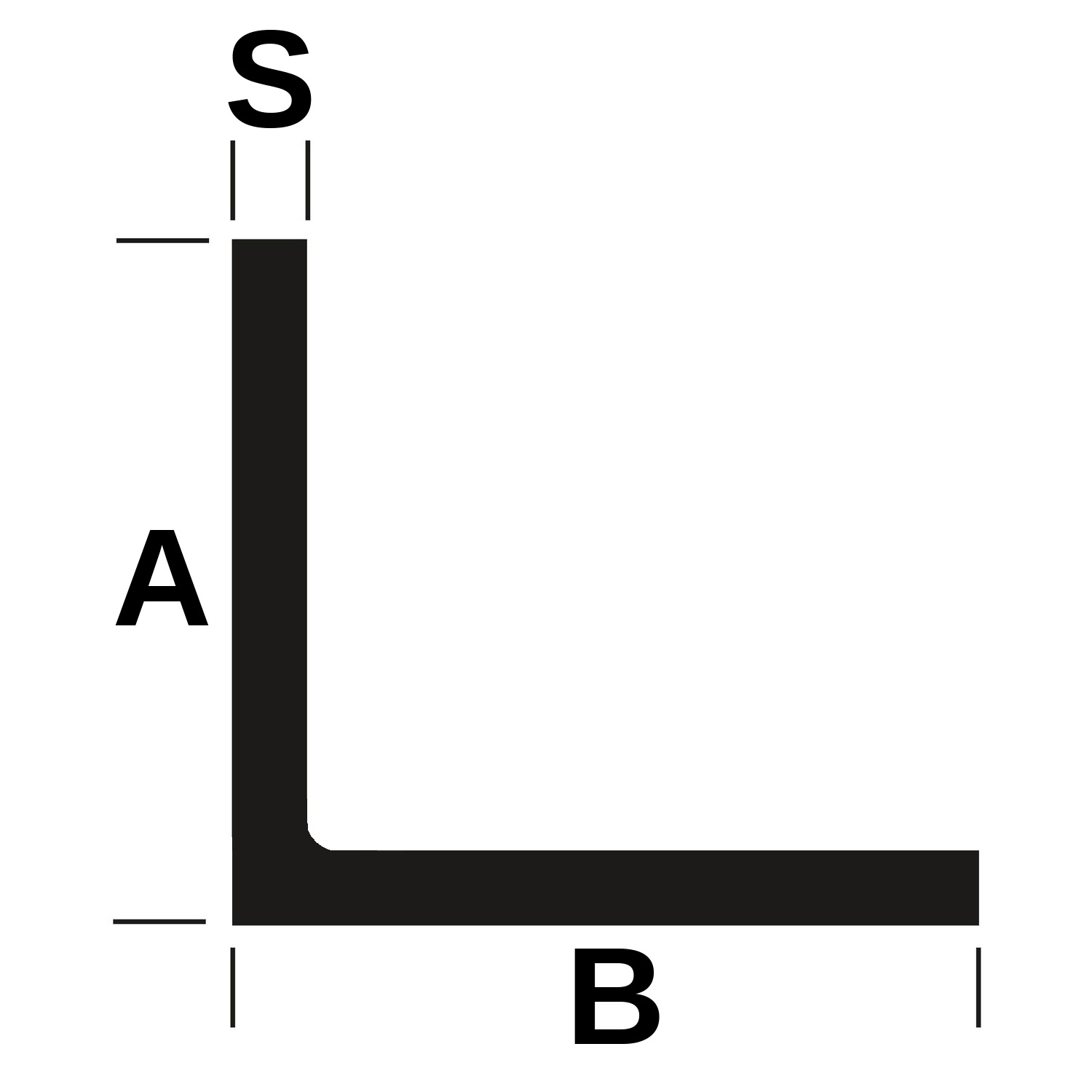 L 50x50 x5 broušený 1,495m - Nerezový L profil