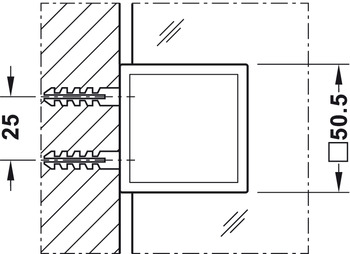 Spojka Line GW Černý grafit