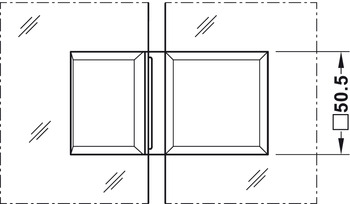 Spojka Line GG 135° Černý grafit