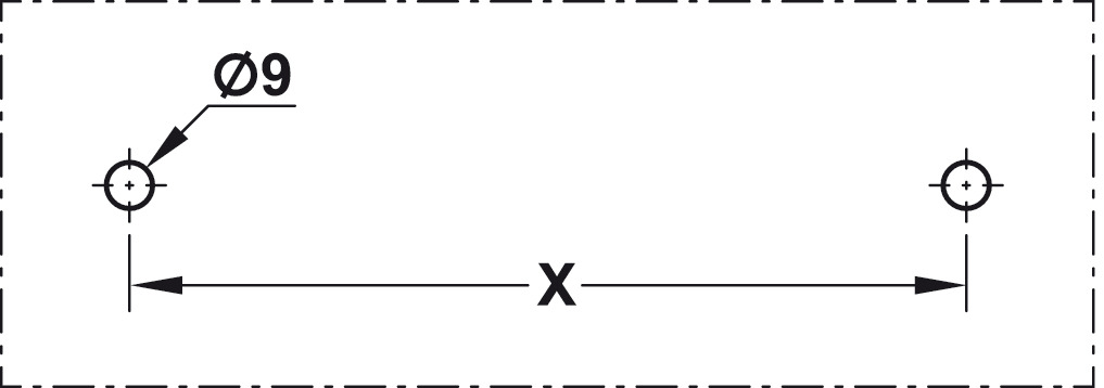 Shower HSQ 500 Černý grafit