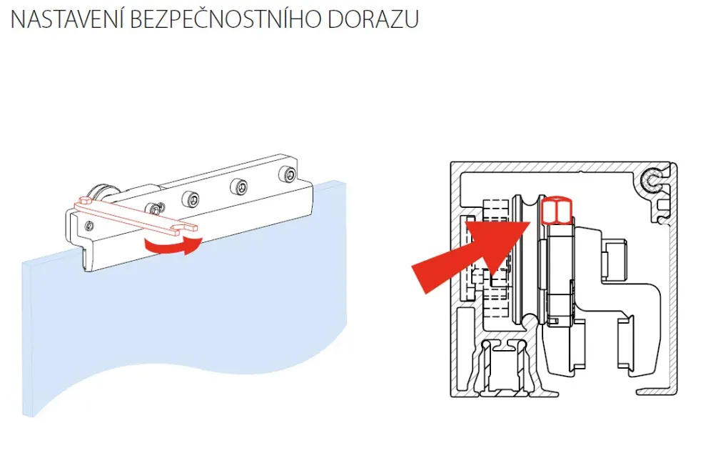 Agira Nika 2000mm Nerez matt (vzhled)