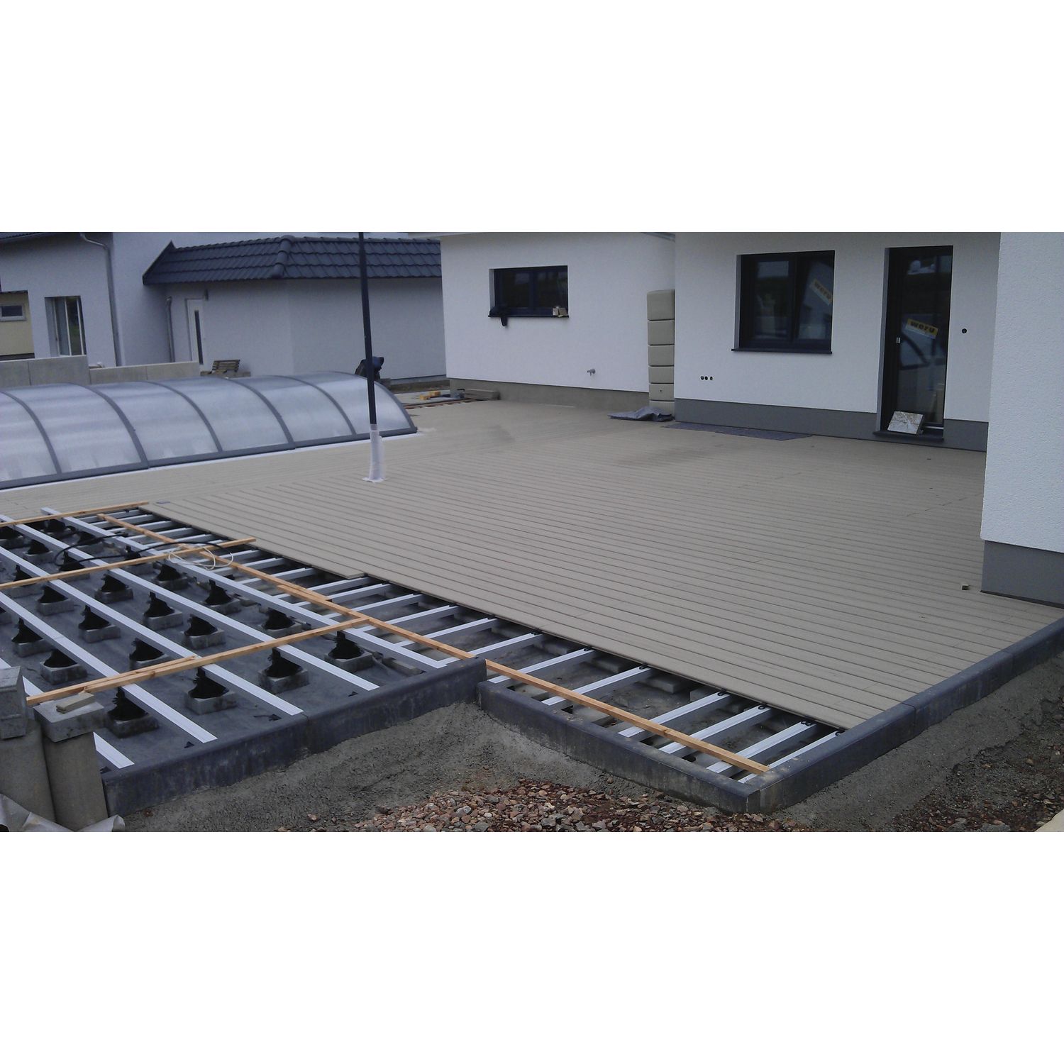 K&R terasový terč Standard s naklápěcí hlavicí, výškové nastavení 65-155mm