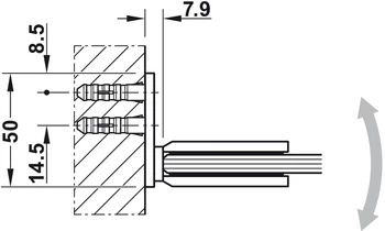 Pant Line GW OS Černá matná