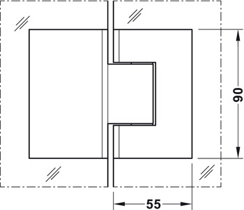 Pant Line GG 180° Zlatá lesk