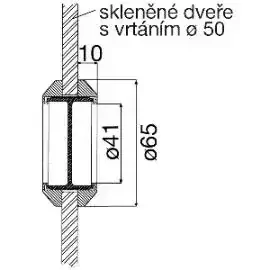 Mušle Helm 65 Zlatá lesk