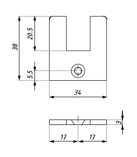 Záslepka pro RM38