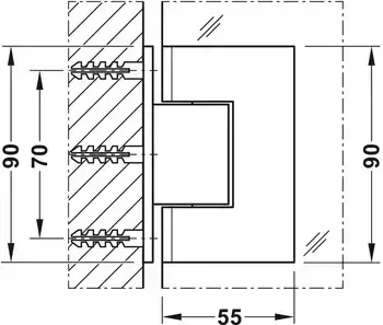 Pant Line GW OS Černý Grafit