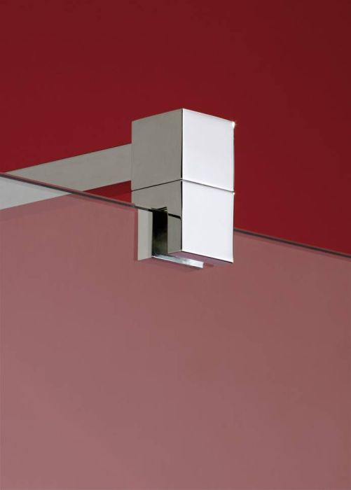 Stabilizační hranatá tyč Quadrat Row GW Chrom lesk