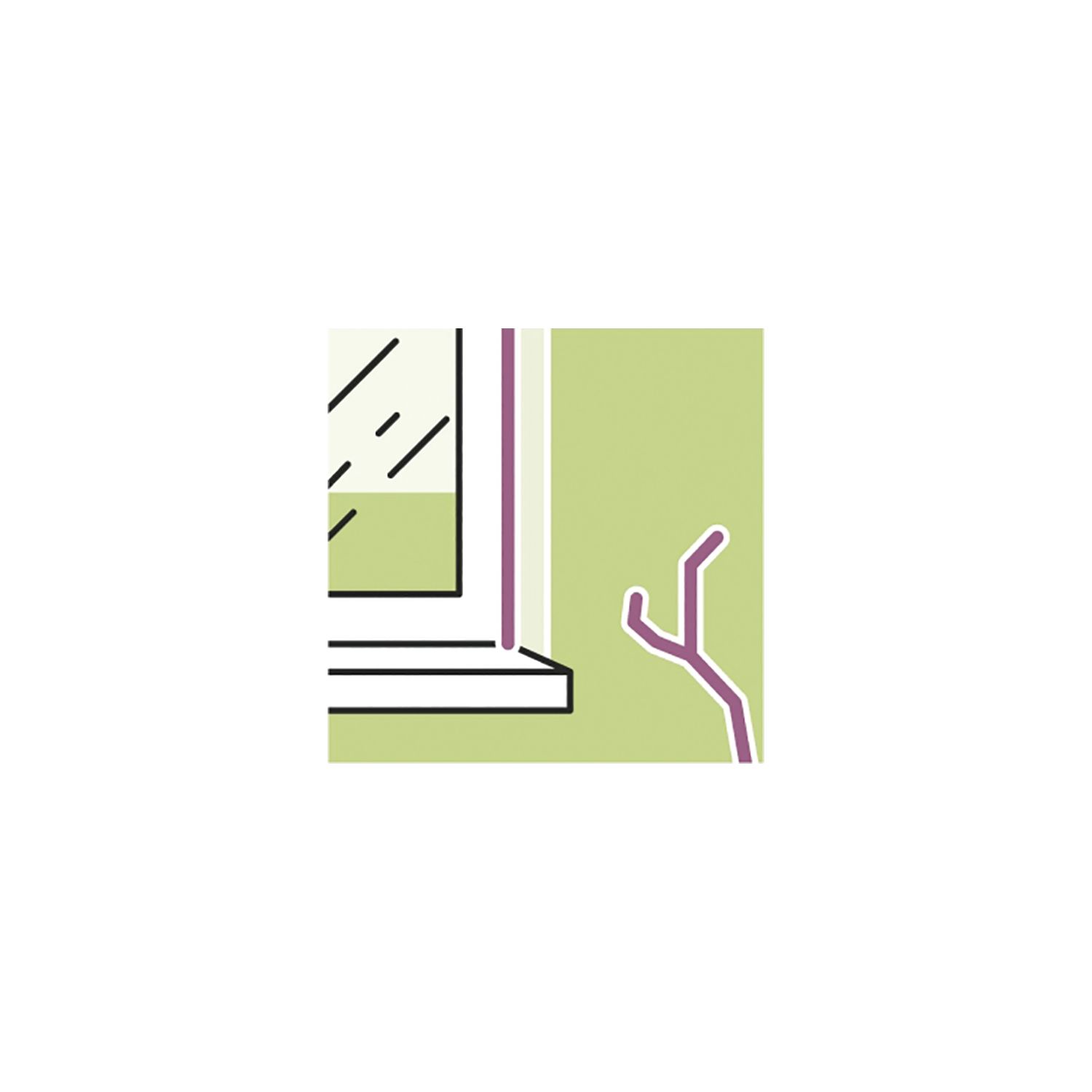 Illbruck akrylový tmel exteriér LD705 20% 310ml, bílá