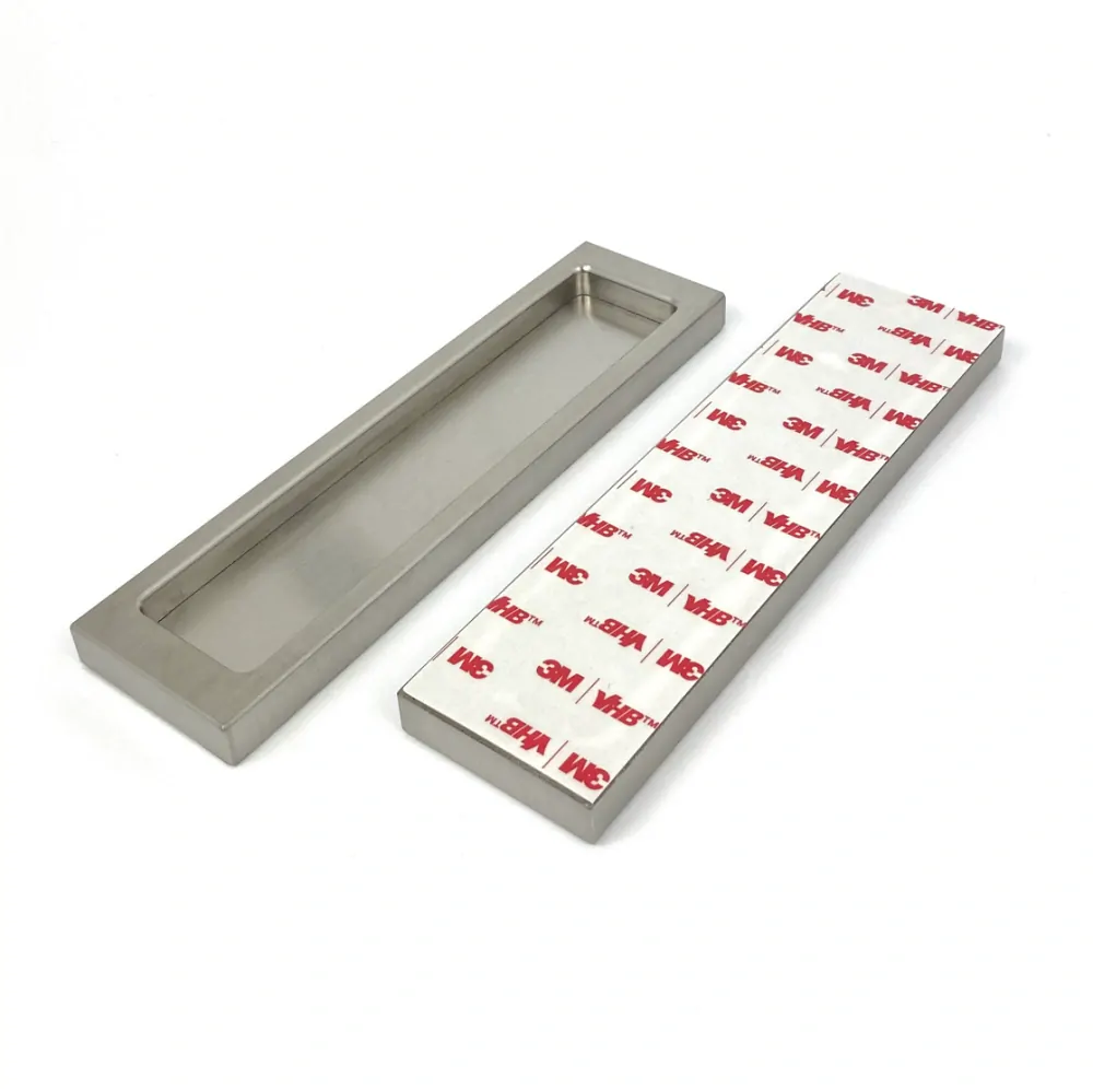 Mušle Adhesive NT90 Nerez matt (vzhled)