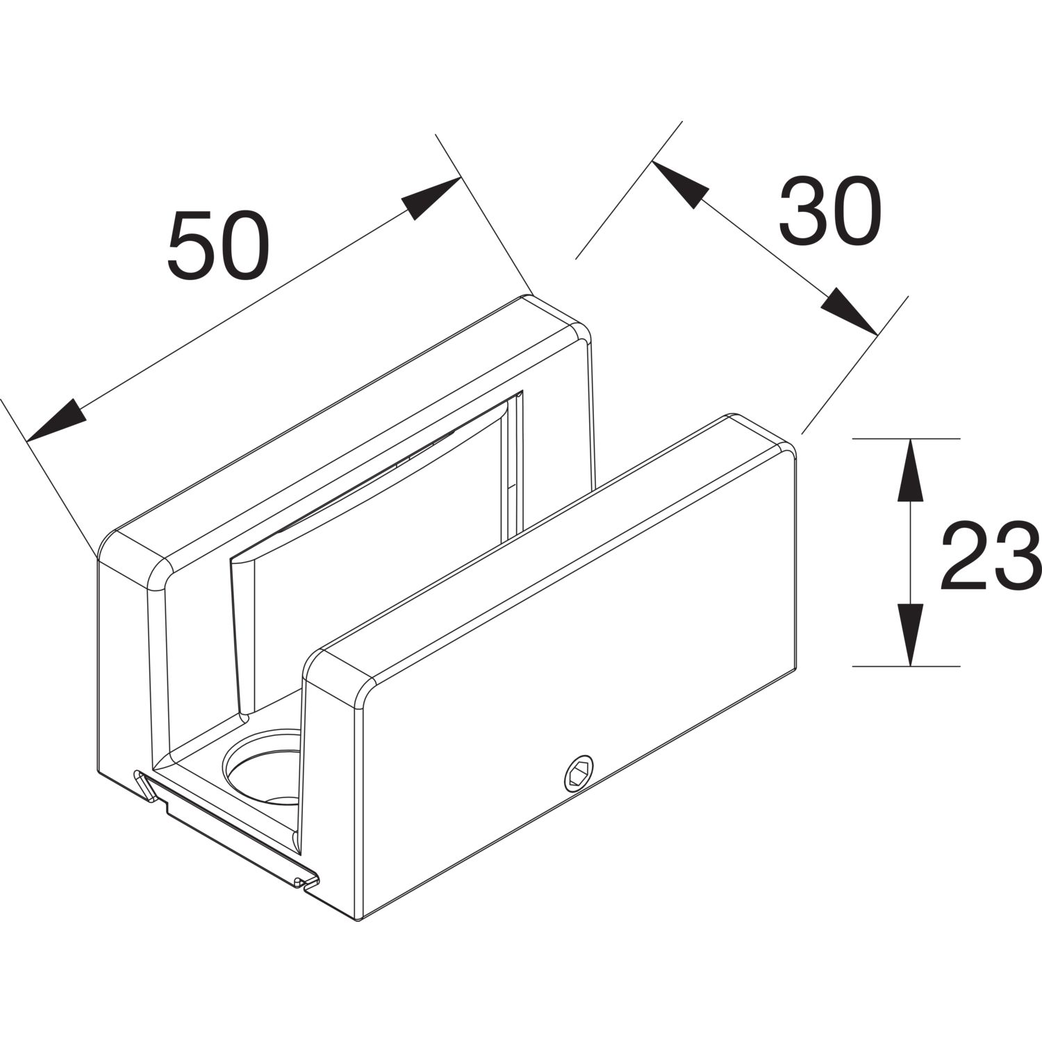 Podlahové vodítko Muto EV1