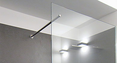 Rozpěrná tyč B-171 Nerez matt (vzhled)