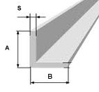 L 40x40 x2 Nerez matt (vzhled) 1,95m - Odřezek (1ks)