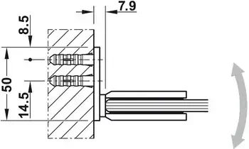 Pant Line GW OS Černý Grafit