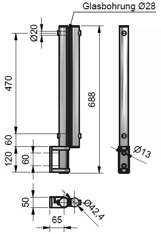 Twister® Front 688 Bohrung