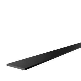 PA 30 x2 elox Černá matná - Hliníková pásovina