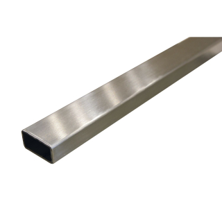 SQ 40x20 x1,5  broušený - Nerezový jekl  obdelníkový průřez