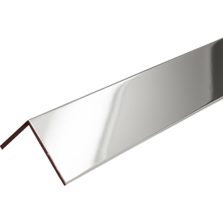 L 40x40 x2 Chrom lesk - Hliníkový L profil