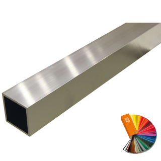 SQ 40x40 x3 3m RAL - Hliníkový jekl  čtvercový průřez