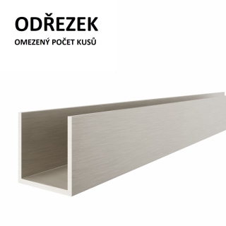 U 50x20x50 x2 Nerez matt (vzhled) - Odřezky