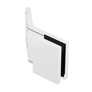 Gral BF 112 spojka sklo-zeď 135° Nerez matt (vzhled)