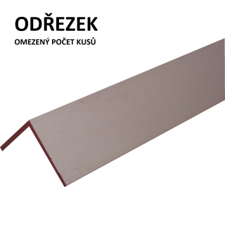 L 40x20 x2 Nerez matt (vzhled) 2m - Odřezek (1ks)