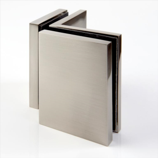 Gral BF 112 spojka sklo-sklo 90° Nerez matt (vzhled)