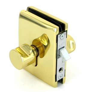 Zámek posuvných dveří Minima V-504 Zlatá lesk