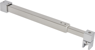 Stabilizační tyč JS002ADJ1000 GW sklo-zeď Nerez matt (vzhled)