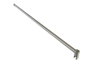 Stabilizační tyč PM GW sklo-zeď Nerez matt (vzhled)