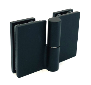 PM Etna zdvihací pant sklo-sklo Levý Černá matná