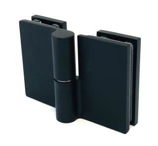 PM Etna zdvihací pant sklo-sklo Pravý Černá matná