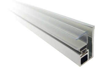 Lištové magnetické těsnění 90° 2300mm Lesk