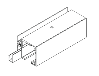 Muto 60/80/150 - Zaslepovací profil EV1