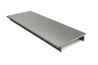 Krycí profil Finestra Nerez matt (vzhled)