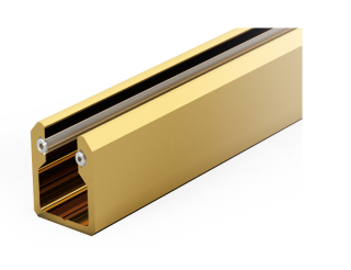 FIX-S profil 8mm Zlatá lesk