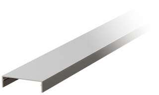 COR-COV Krycí lišta 3m Nerez matt (vzhled)