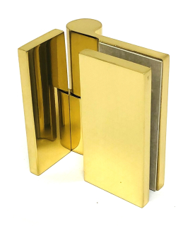 PM Etna zdvihací pant sklo-zeď Pravý Zlatá lesk