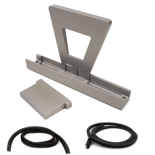 Regulovatelná sada těsnění a klínů Balustro pro sklo 16,76mm