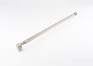 Stabilizační hranatá tyč Quadrat Row GW Chrom lesk