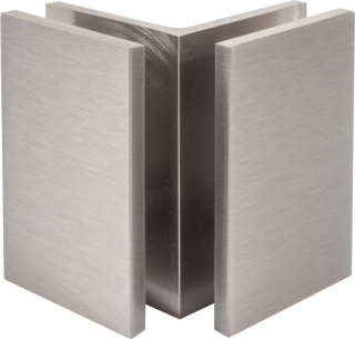 PM JHSC504 spojka sklo-sklo Nerez matt (vzhled)