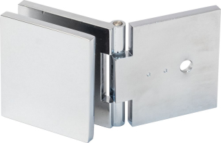 PM TGAC701 stavitelná spojka sklo-zeď Chrom lesk