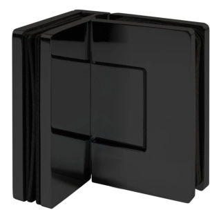 M804 pant sklo-sklo 90° Černá matná