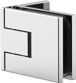 Juna® pant sklo-zeď jednostranné kotvení Chrom lesk