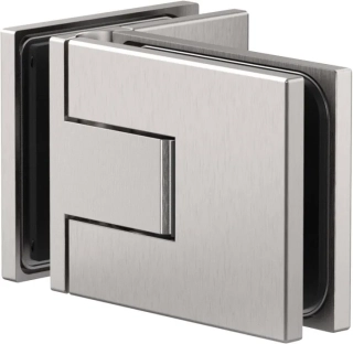 Juna® pant sklo-sklo 90° Nerez matt (vzhled)