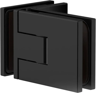 Juna® pant sklo-sklo 90° Černá matná