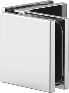 Juna® spojka sklo-sklo 90° Chrom lesk