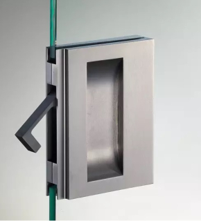 Mušle Logli MSC8 s hákem do drážky Stříbrná matná