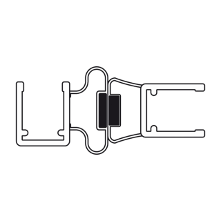 Magnetické rohové těsnění 74.051 6-8mm