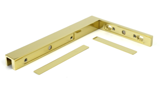 Stabilizační rohovník PM SH Levý GW sklo-zeď 90° Zlatá lesk